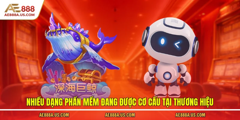 Nhiều dạng phần mềm đang được cơ cấu tại thương hiệu